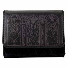 Loungefly Cartera Villanas Disney Billetero 15.24x3.81x9.53cm