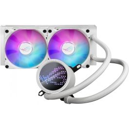 Asus Sistema de Refrigeración Líquida para CPU ROG Ryuo III 240 ARGB WHT, OLED de Color, Aura Sync RGB, Ventiladores de Radiador ROG de 240 mm - 90RC00J2-M0UAY0