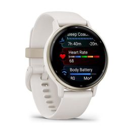 Garmin vivoactive 5 ivory Reloj Inteligente Unisex con Pantalla AMOLED y GPS Integrado