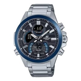 Reloj Hombre Casio ECB-30DB-1AEF Negro Plateado Precio: 177.99000054. SKU: B1435F534F
