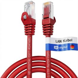 LINDY 47294 Cable de Red Cat7 S/FTP LSZH Rohkabel, Doble Blindaje, Conectores RJ-45, Color Rojo, 2.00 Metros Precio: 25.4999998. SKU: B16ND33BTM