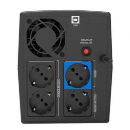 PHASAK SAI 1560VA Sirius Interactivo con AVR, toma protegida y pantalla LCD PHASAK SAI 1560VA Sirius Interactivo con AVR, toma protegida y pantalla LCD