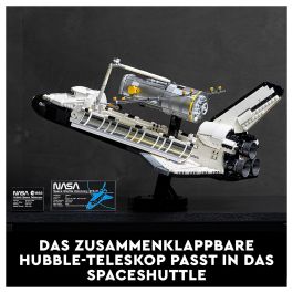LEGO Creator Expert NASA Spaceshuttle Discovery - Set de construcción 2354 piezas, Maqueta del Transbordador Espacial, para adultos y fans