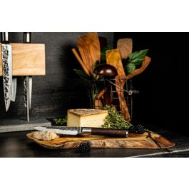 Forged Cuchillo de cocina FOR8720039623552 Acero Japonés 440C Mango Madera Dalbergia Hoja 12.5 cm