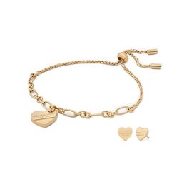 Conjunto Pulsera y Pendientes Michael Kors OUTLET SPECIAL PACK BRACELET + EARRINGS Dorado Precio: 116.50000032. SKU: B188ANDW65