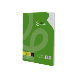 Liderpapel Recambio A4 100 Hojas 75gr Rayado 4 Taladros