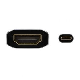 AISENS - CONVERSOR ALUMINIO USB-C A HDMI 4K@60HZ, USB-C/M-HDMI/H, GRIS, 15CM AISENS - CONVERSOR ALUMINIO USB-C A HDMI 4K@60HZ, USB-C/M-HDMI/H, GRIS, 15CM