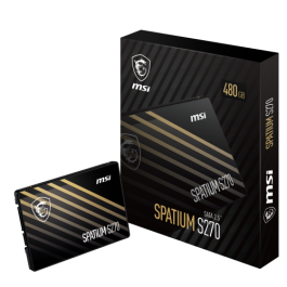 MSI Disco Duro SSD 2.5 Pulgadas 480GB SATA3 SPATIUM S270 - S78-440E350-P83 MSI Disco Duro SSD 2.5 Pulgadas 480GB SATA3 SPATIUM S270 - S78-440E350-P83