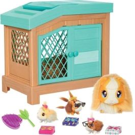 Moose Toys Little Live Pets Mama Sorpresa - Juguete Interactivo: Conejillo de Indias Mágico con Crías Sorpresa