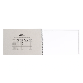 Liderpapel Bloc Dibujo Escolar Espiral 230x325mm 20 Hojas 90 gr/m2 con Recuadro