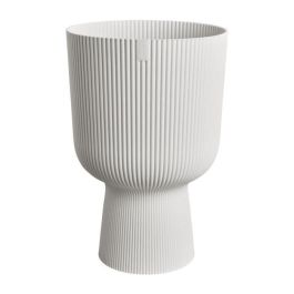 Maceta - Elho - Vibes Fold Coupe - Blanco - L 30 x An 29,5 x Al 45 cm - Interior - 100% reciclado Precio: 43.49999973. SKU: B18F6BX23E