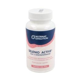 NUTRINAT EVOLUTION Selenio Active 60 Cápsulas Vegetales - Complejo Antioxidante con Zinc y Vitaminas A, C, E para el Sistema Inmunitario Precio: 19.69. SKU: B12PFRTS7K