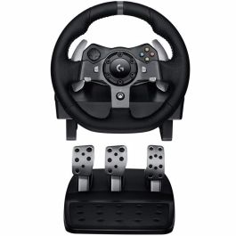 Logitech Volante G920 Driving Force, Force Feedback con Dos Motores, Pedales, Compatible con Xbox One y PC
