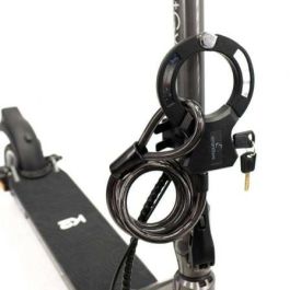 Candado Cable/ Esposa SmartGyro SG27-531 para Patinetes y Bicicletas/ 16x12x2cm/ Cable 120cm Candado Cable/ Esposa SmartGyro SG27-531 para Patinetes y Bicicletas/ 16x12x2cm/ Cable 120cm