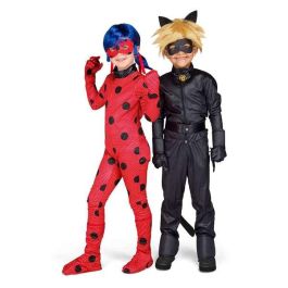 Disfraz ladybug con mono, guantes, cubre botas, antifaz, peluca, yo-yo y pendientes talla 9-11 años Disfraz ladybug con mono, guantes, cubre botas, antifaz, peluca, yo-yo y pendientes talla 9-11 años