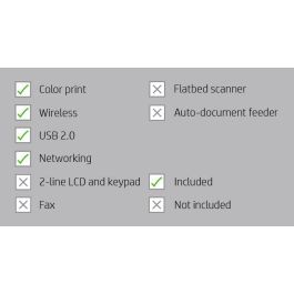 HP 150nw Impresora Láser Color A4 WiFi Ethernet, 600x600 DPI. Impresión 18ppm Negro / 4ppm Color para Hogar/Oficina. HP 150nw Impresora Láser Color A4 WiFi Ethernet, 600x600 DPI. Impresión 18ppm Negro / 4ppm Color para Hogar/Oficina.