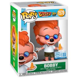 FUNKO Figura POP Disney A Goofy Movie Bobby Exclusive Vinilo Coleccionable 9cm