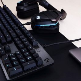 Logitech G G512 Teclado mecánico para juegos LIGHTSYNC RGB Carbono, alto rendimiento con interruptores mecánicos y relé USB Logitech G G512 Teclado mecánico para juegos LIGHTSYNC RGB Carbono, alto rendimiento con interruptores mecánicos y relé USB
