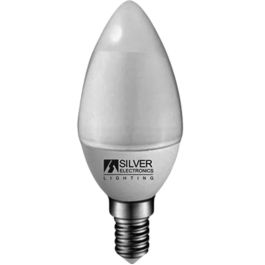 Silver Bombilla Led Eco Vela 5W E14 Luz Fría 6000K A+ Precio: 5.50000055. SKU: S0422735