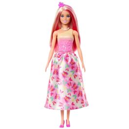 Barbie Dreamtopia Princesa Rosa Hrr08 Muñeca con Vestido y Tiara