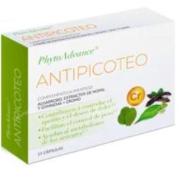 Phytoadvance Antipicoteo 15 Comp. Control Apetito con Carolean, Algarrobo, Nopal y Gimnema Precio: 11.4999995. SKU: B1BMPX53HH