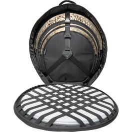 Zildjian Funda de Platos con Ruedas Collection Touring 24" Negro - Nylon Balístico, Resistente al Agua y Ruedas Giratorias 360