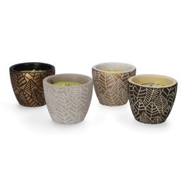 Vela citronela de terracota "hojas" colores surtidos Precio: 4.49999968. SKU: B1A4NXAN9T