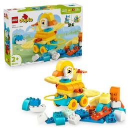 LEGO DUPLO 10448 Animales Sobre Ruedas 3 en 1 Juguete de Construcción para Bebés, Bloques Creativos, 58 Piezas, +2 Años