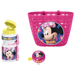 Disney Minnie Combo Bicicleta Canasta + Termo 350ml + Timbre para Niña Precio: 28.49999999. SKU: B1K6LC63RW
