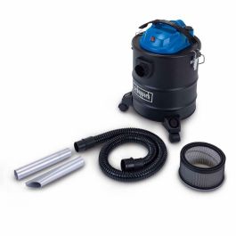 Scheppach SCH4046664243328 Aspirador de Cenizas AVC25, Depósito 20L, Potencia 1300W para Limpieza de Chimeneas y Estufas