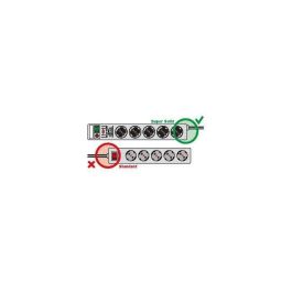 BRENNENSTUHL Regleta de alimentación súper sólida 8 enchufes 2.5m protector contra sobretensiones 13500A BRENNENSTUHL Regleta de alimentación súper sólida 8 enchufes 2.5m protector contra sobretensiones 13500A