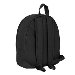 Safta Mini Mochila Negra 27x32x10cm