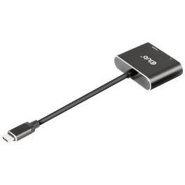Club3D CSV-1552 MST-Hub USB 3.2 Tipo C a DisplayPort/HDMI 4K 60Hz - Adaptador Multi Stream Transport Negro
