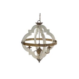 Lámpara de Techo Home ESPRIT Blanco Bronce Hierro Abeto 40 W 63 x 63 x 74 cm Precio: 231.69000019. SKU: B1FLSNZDMF