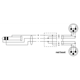 Cable Y Minijack Estéreo/2 Xlr Macho 3 M Cable Y Minijack Estéreo/2 Xlr Macho 3 M