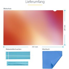 StarTech Filtro de Privacidad Dorado para Monitor 24 Pulgadas 16:9 Reversible Brillante Reduce Luz Azul