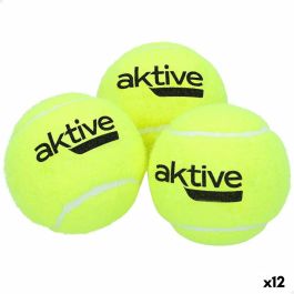 Pelotas de Tenis Aktive 3 Piezas Amarillo 12 Unidades Precio: 55.59000029. SKU: B144NETH5F