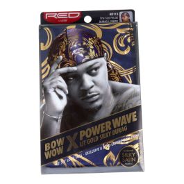 Red Kiss Gorro Power Wave Lit Silky Durag Luxury - Tela gruesa reforzada, construcción duradera Precio: 8.59000054. SKU: B16PM2HX2T