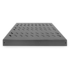Digitus 1HE - Bandeja deslizante para rack de 19 pulgadas, 385mm profundidad, hasta 25kg, color negro