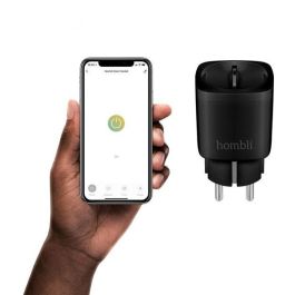 Hombli Enchufe Inteligente WiFi EU Negro - Pack Promocional 2+1