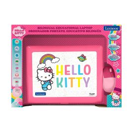 Lexibook Ordenador Portátil Hello Kitty JC598HKI2 Bilingüe Educativo con 124 Actividades Español Inglés +4 Años