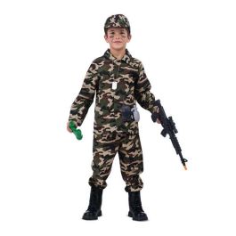 My Other Me Disfraz de Soldado Yo Quiero Ser, Verde, Talla 3-5 Años para Niños