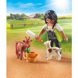 Figura mujer con cabras playmobil special plus. Figura mujer con cabras playmobil special plus.
