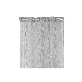 DKD Home Decor Cortina Visillo Basicos Poliéster Gris 270 x 140 cm (2 Unidades) 140 gsm DKD Home Decor Cortina Visillo Basicos Poliéster Gris 270 x 140 cm (2 Unidades) 140 gsm