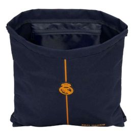 Saco plano real madrid 2ª equipacion 24/25 35x40x1 cm