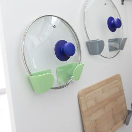 Set de 3 Soportes Adhesivos para Tapas de Cocina Smarack InnovaGoods