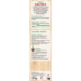 Vilmorin Tierra para Cactus 5 L – Listo para usar, para crecimiento y floración óptimos de plantas desérticas, con bolsa cremallera Vilmorin Tierra para Cactus 5 L – Listo para usar, para crecimiento y floración óptimos de plantas desérticas, con bolsa cremallera
