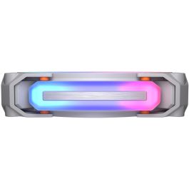 Cougar CF-APR12HW-RGB Ventilador para Carcasa 120mm Apolar 12 ARGB Blanco, Compatible PWM, Iluminación LED Multi, 2200 RPM