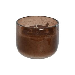 DKD Home Decor Vela Moderna Decorativa Ambar de Cristal y Cera 320gr | Pack 9 Unidades con 1kg Peso Neto y Medidas 10.5x8.7x10.5 cm Precio: 124.88999996. SKU: B19H2HWXTW