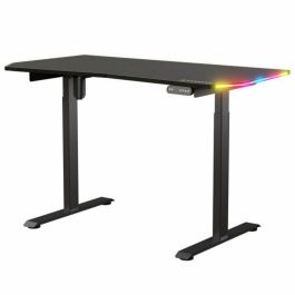 Mesa de Escritorio Gaming Forgeon Battleground Negro 140 x 70 x 75 cm